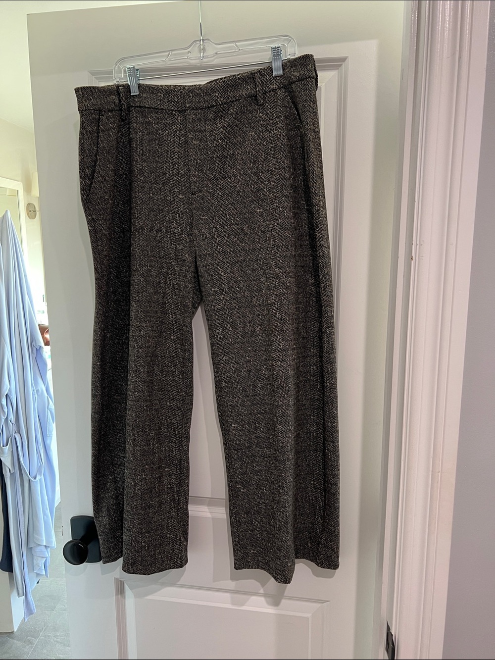 Liverpool Los Angeles Women’s Brown Tweed Knit Trousers